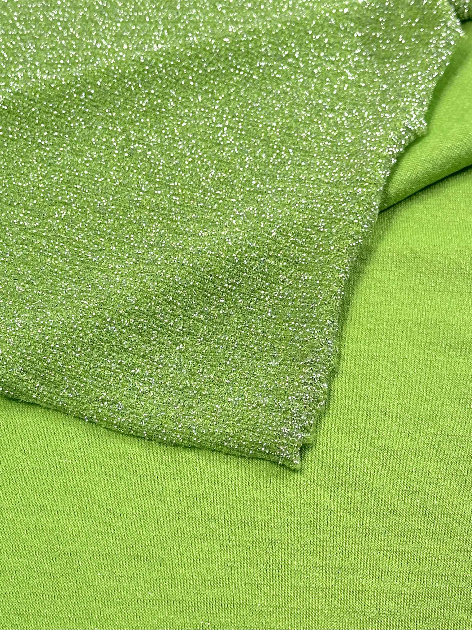 (METALLIC LUREX SPANDEX) LIME