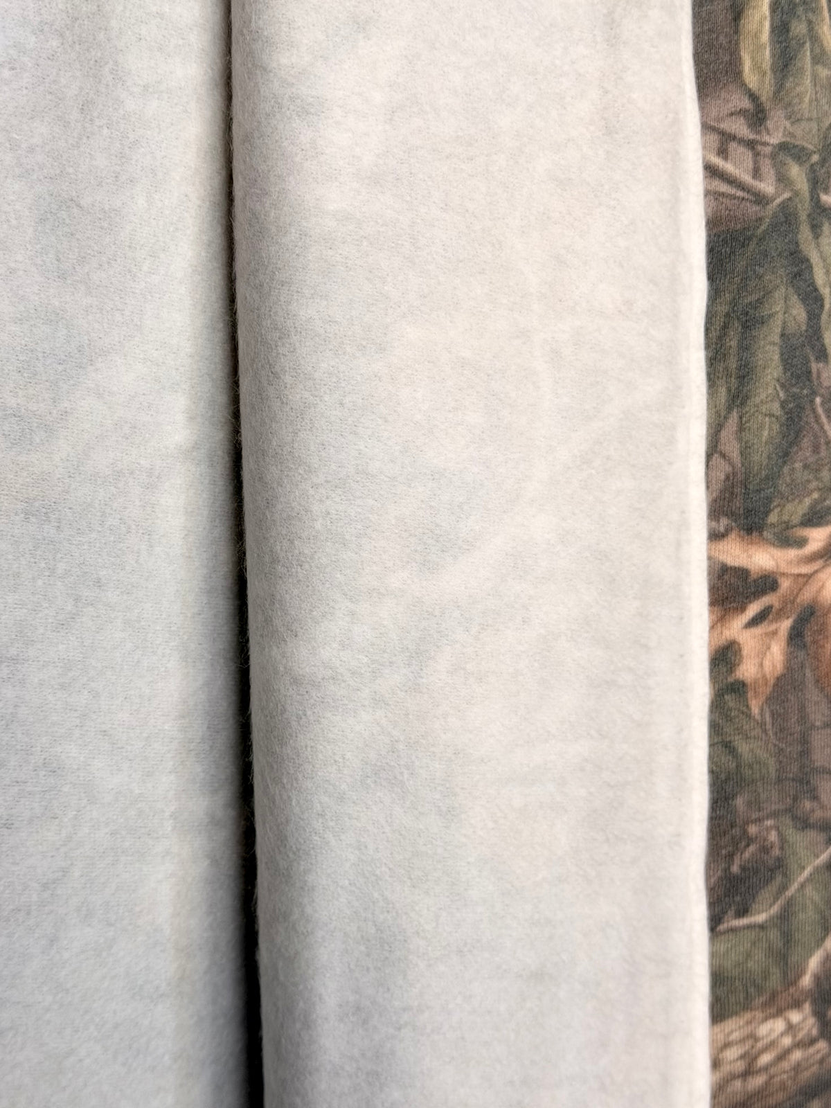 (FRENCH TERRY BRUSHED) VINTAGE WOODLAND  CAMOUFLAGE