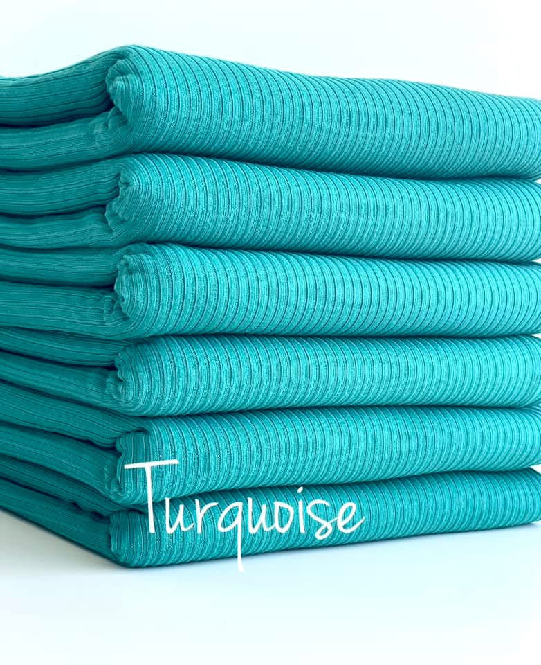 z.(4X2 RIB) TURQUOISE