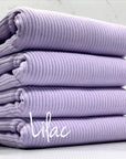 (SWEATER RIB) LILAC