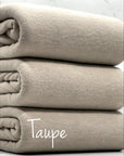 (BRUSHED SWEATER KNIT) TAUPE