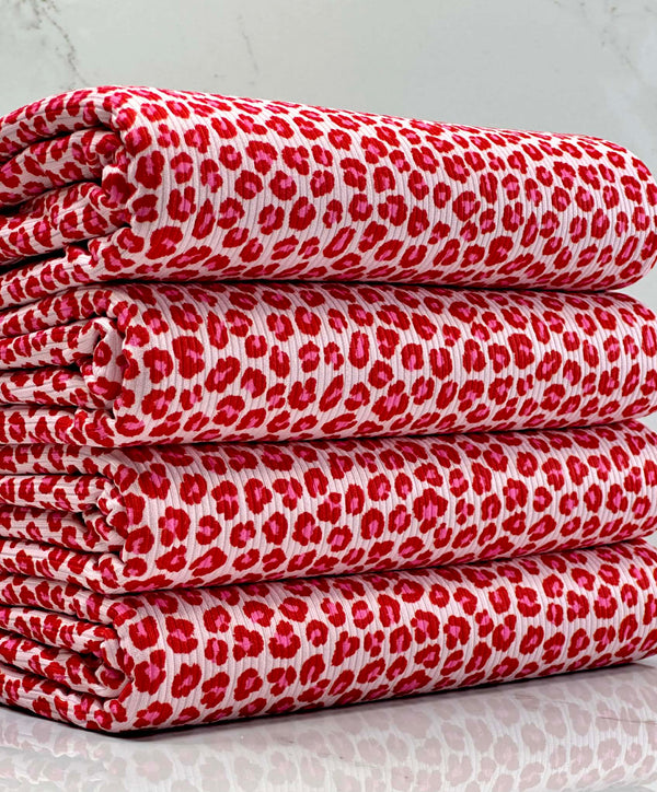 (2X2 BRUSHED RIB) PINK AND RED CHEETAH ON LIGHT PINK (1)