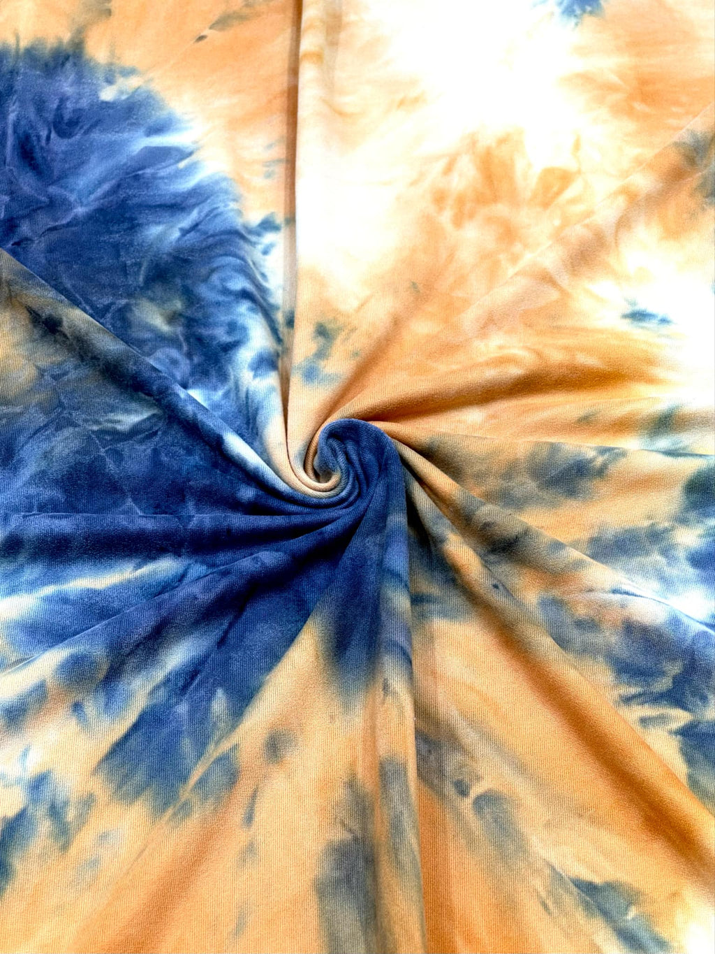 (DBP) ORANGE AND NAVY BLUE TIE DYE (1)