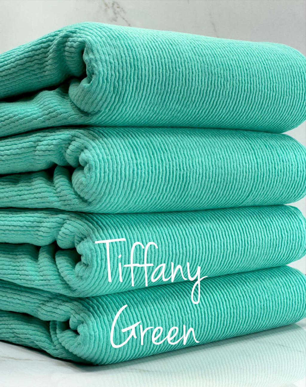 (DEL RAY RIB KNIT) TIFFANY GREEN