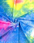 (DBP) NEON BLUE, YELLOW, AND PINK TIE DYE