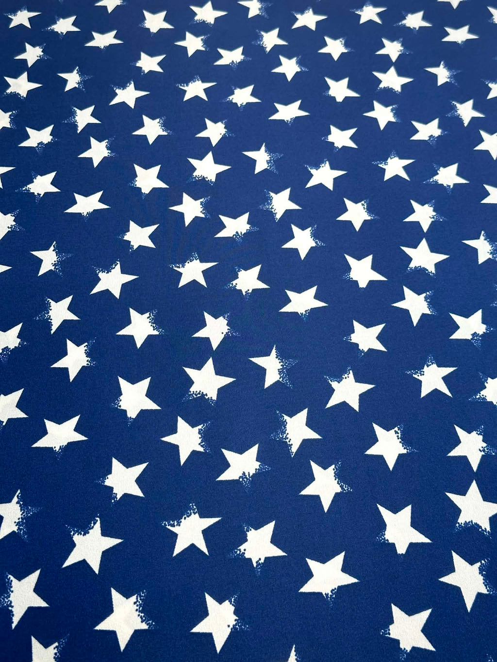 (ITY) WHITE STARS ON NAVY