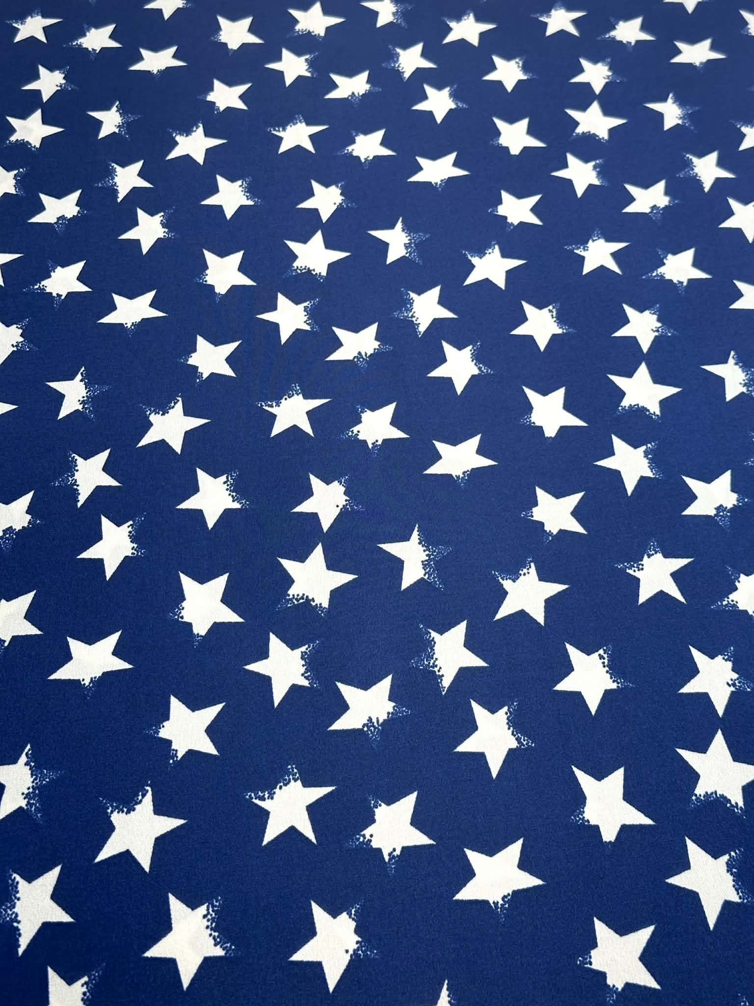 (ITY) WHITE STARS ON NAVY