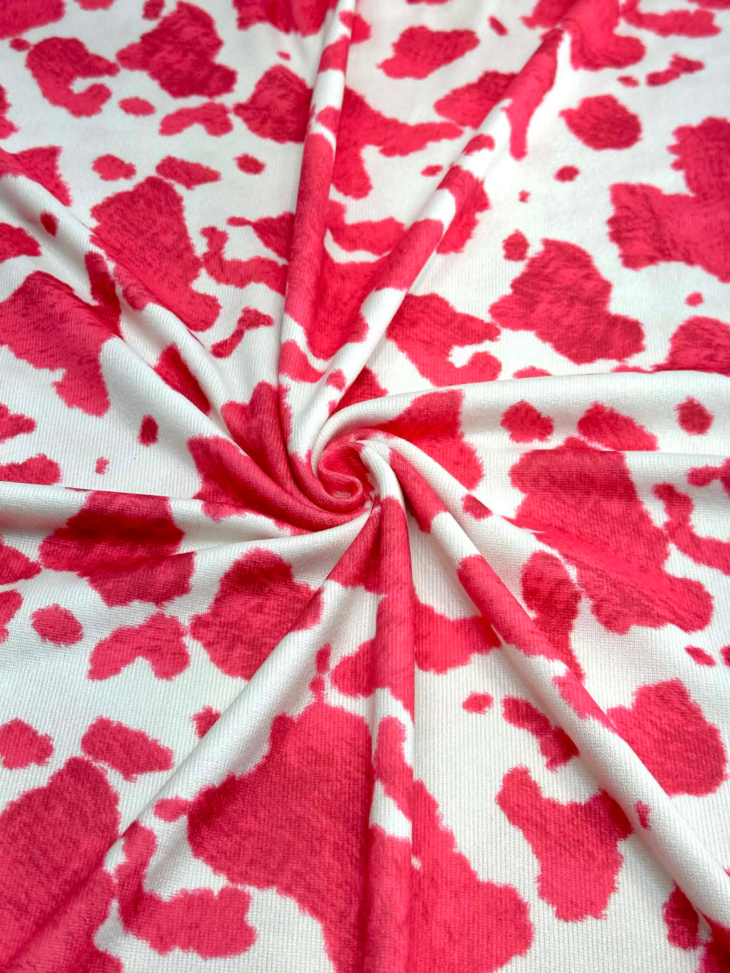 (OAKLEY) HOT PINK COW FUR PRINT ON OFF WHITE