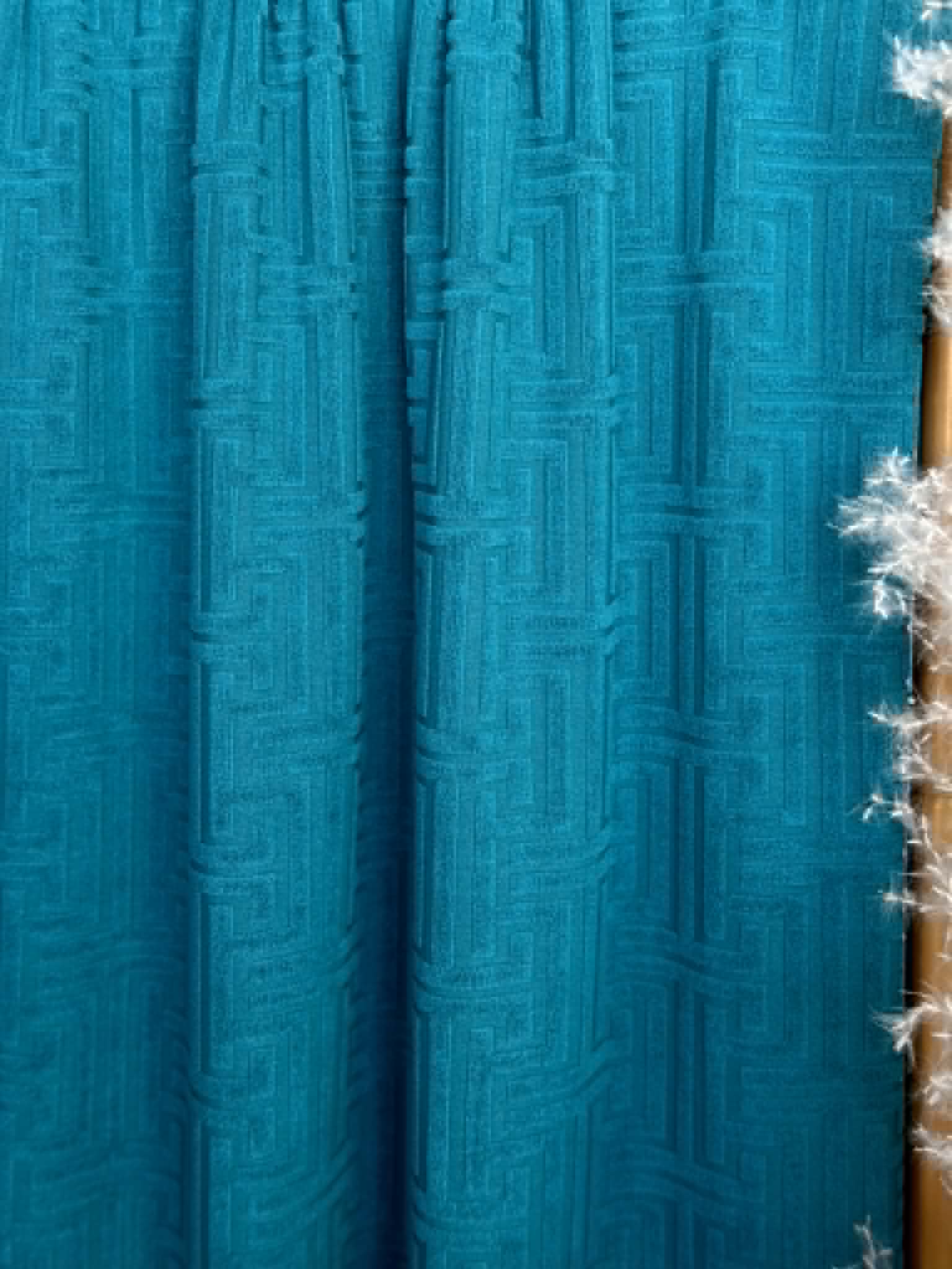 (TOWEL) TROPICAL TEAL MAZE