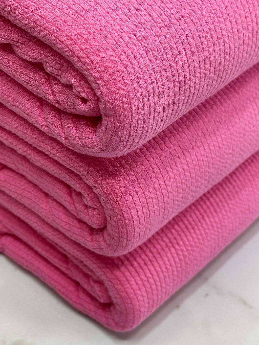 (RAYON SPANDEX RIB) PINK