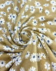 (RAYON MODAL) WHITE AND NAVY FLOWERS ON CAMEL(1)