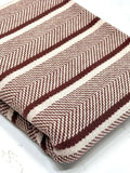 (SWEATER KNIT) BURGUNDY PATTERN