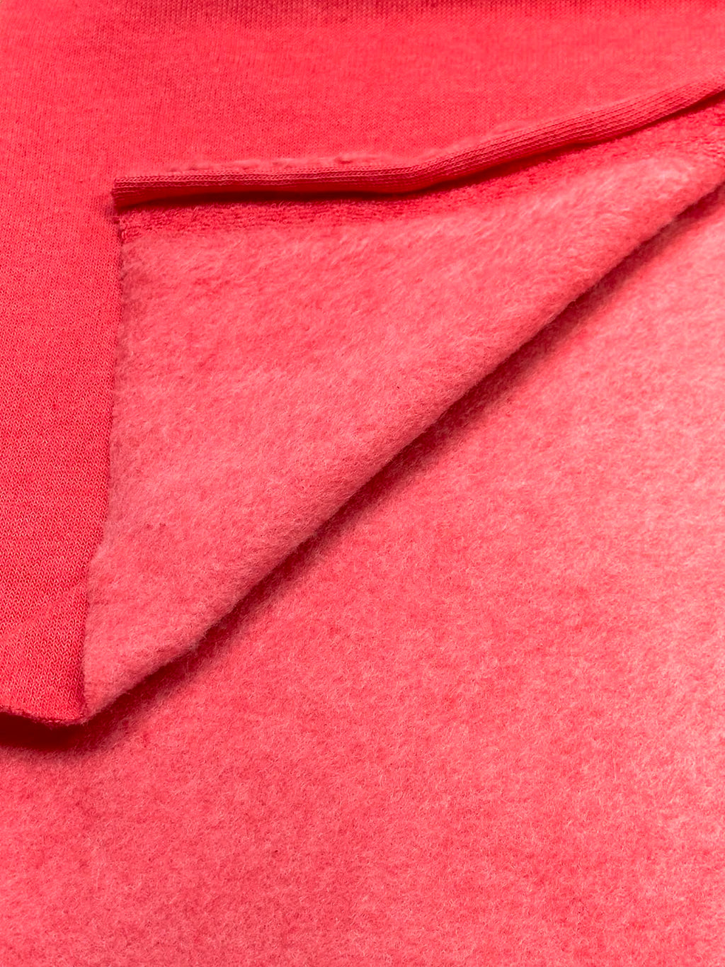 (FRENCH TERRY FLREECE) RED