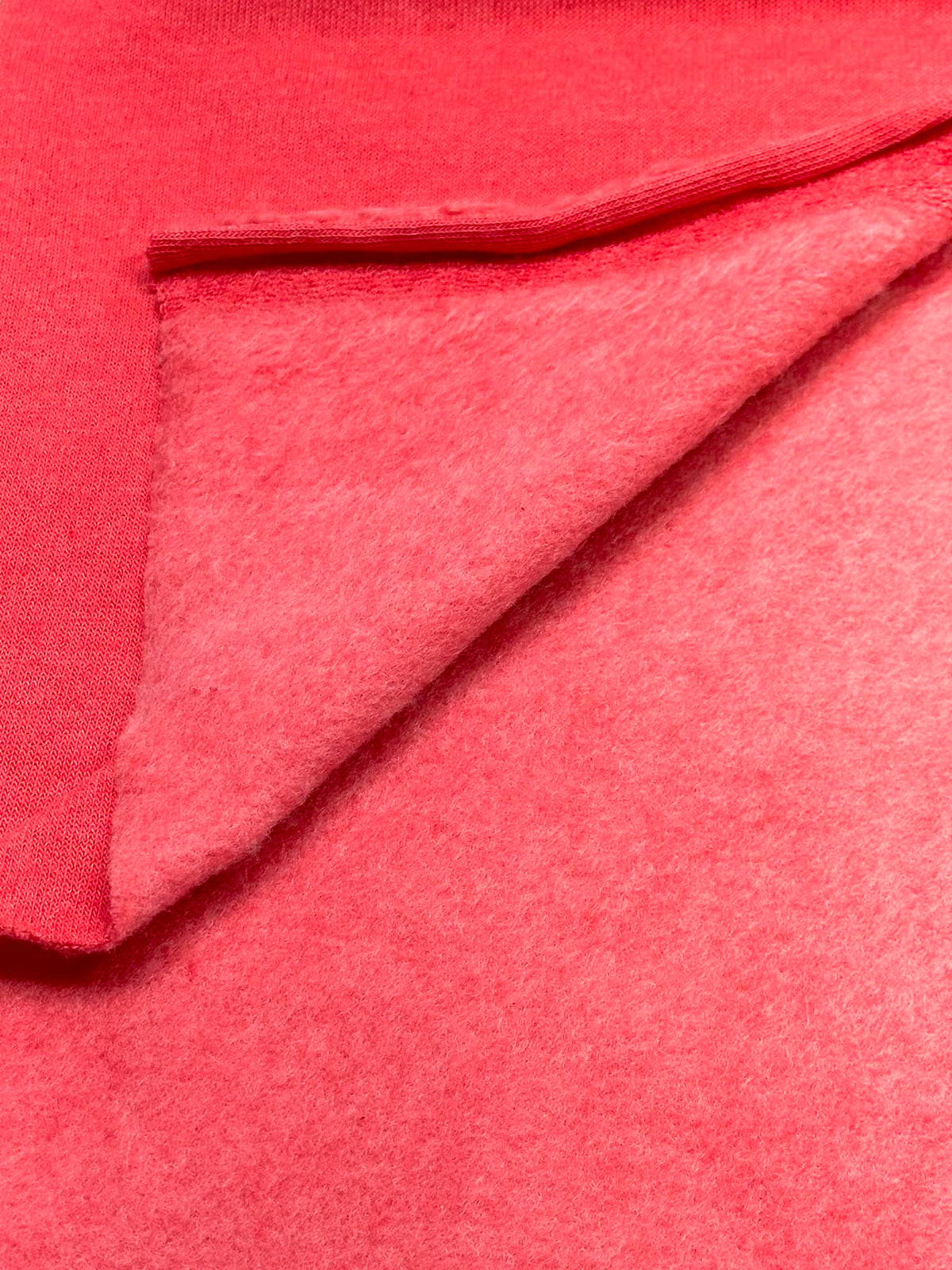 (FRENCH TERRY FLREECE) RED