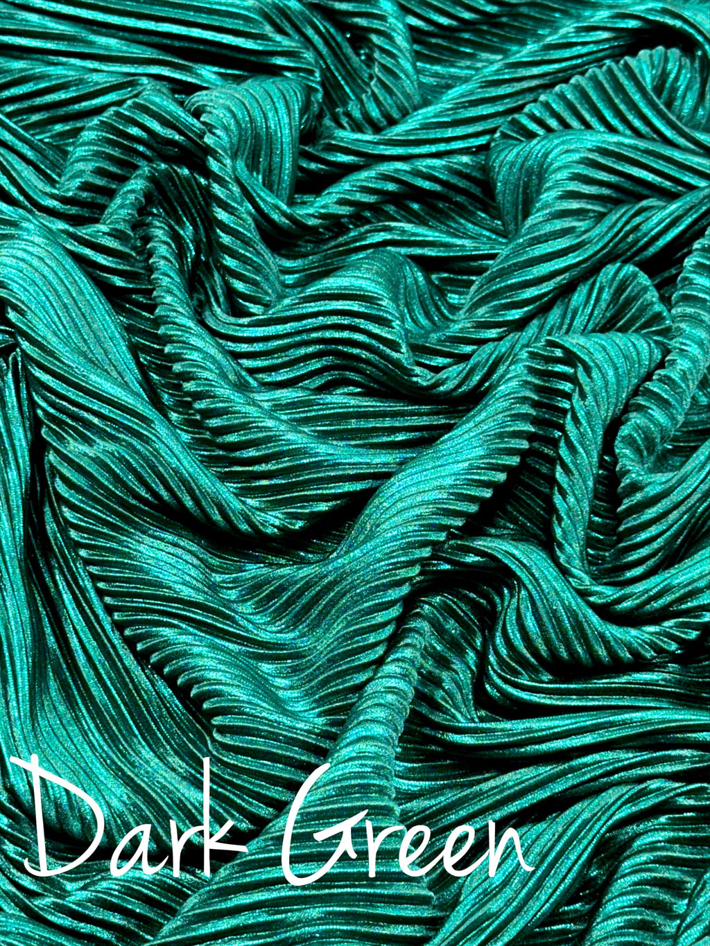 (PLEATED) DARK GREEN