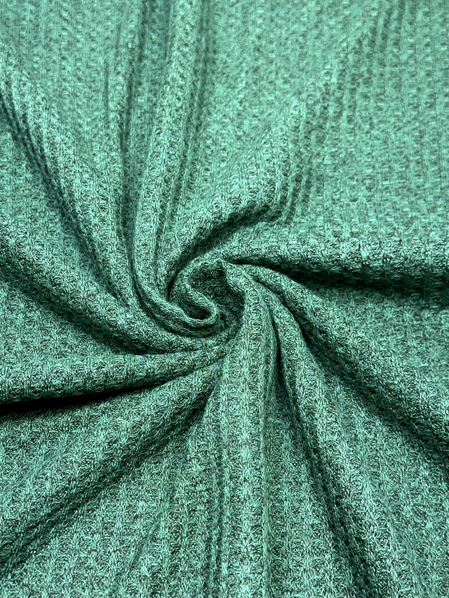 (WAFFLE BRUSHED) 2- TONE EMERALD
