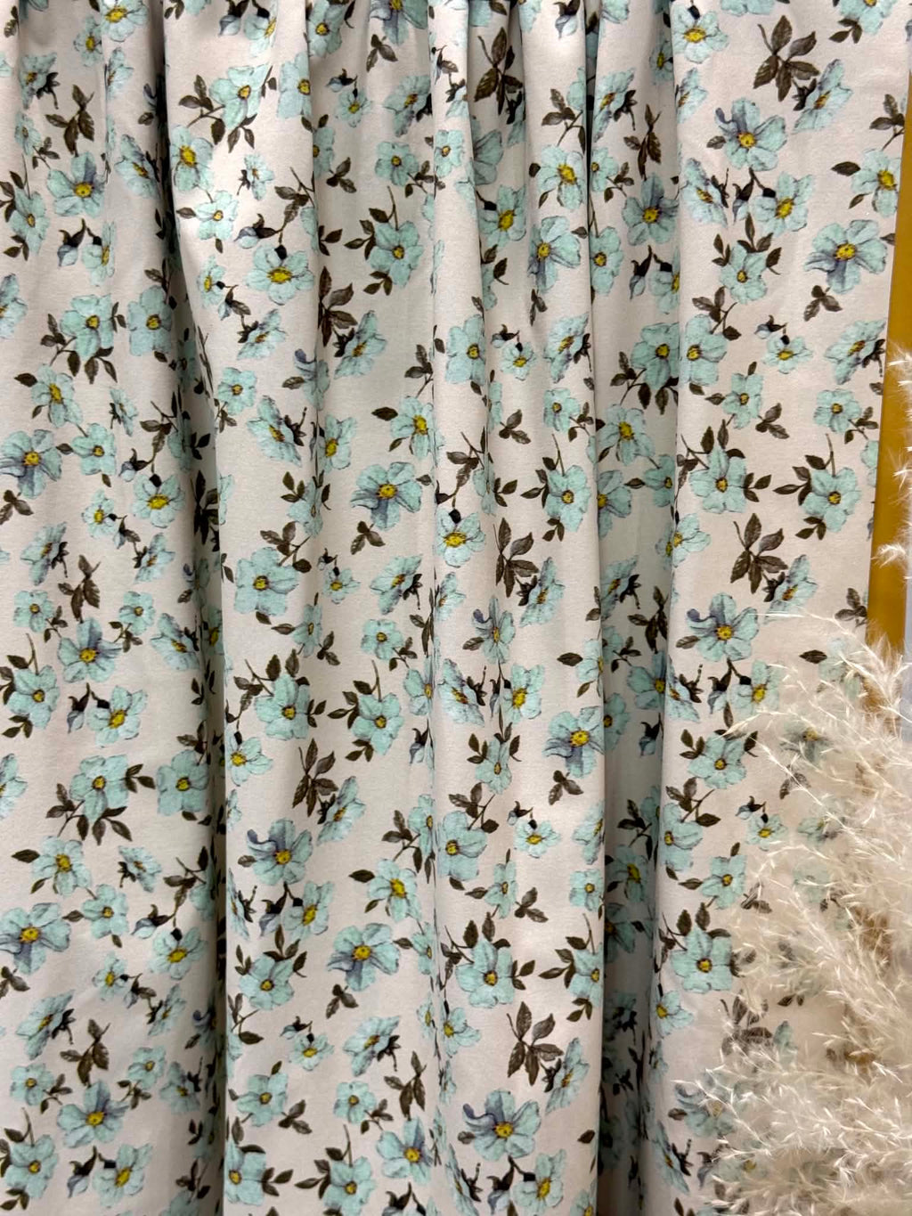 (SWIM) VINTAGE BLUE FLORAL