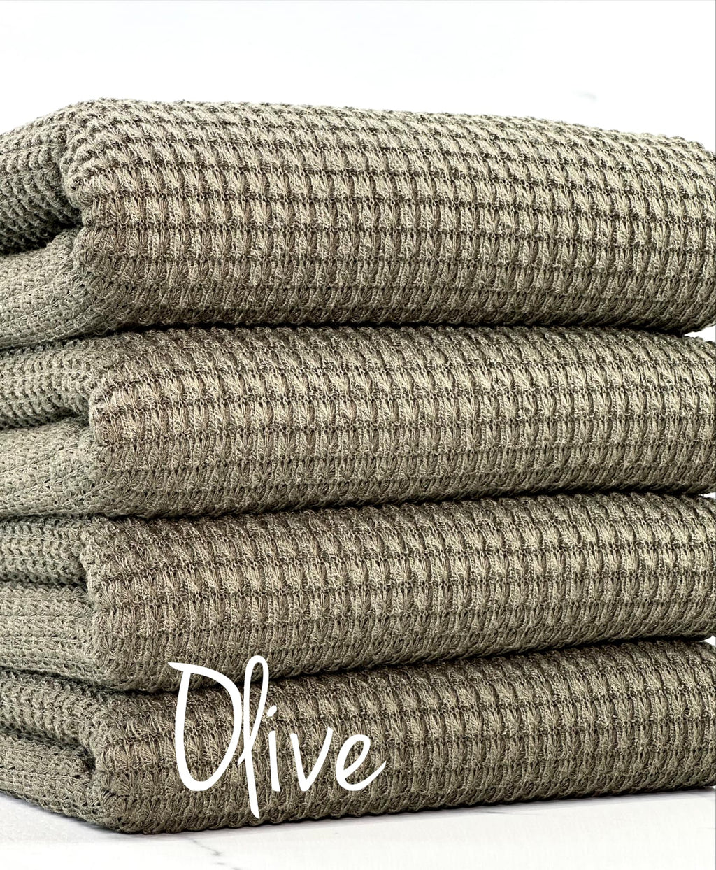 (CHUNKY WAFFFLE) OLIVE