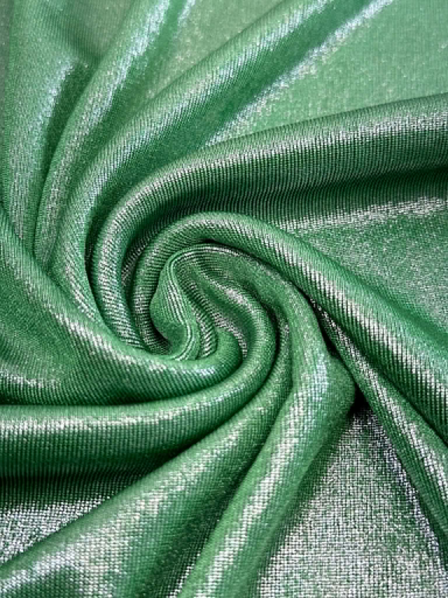 (KNIT) SHIMMER ON GREEN