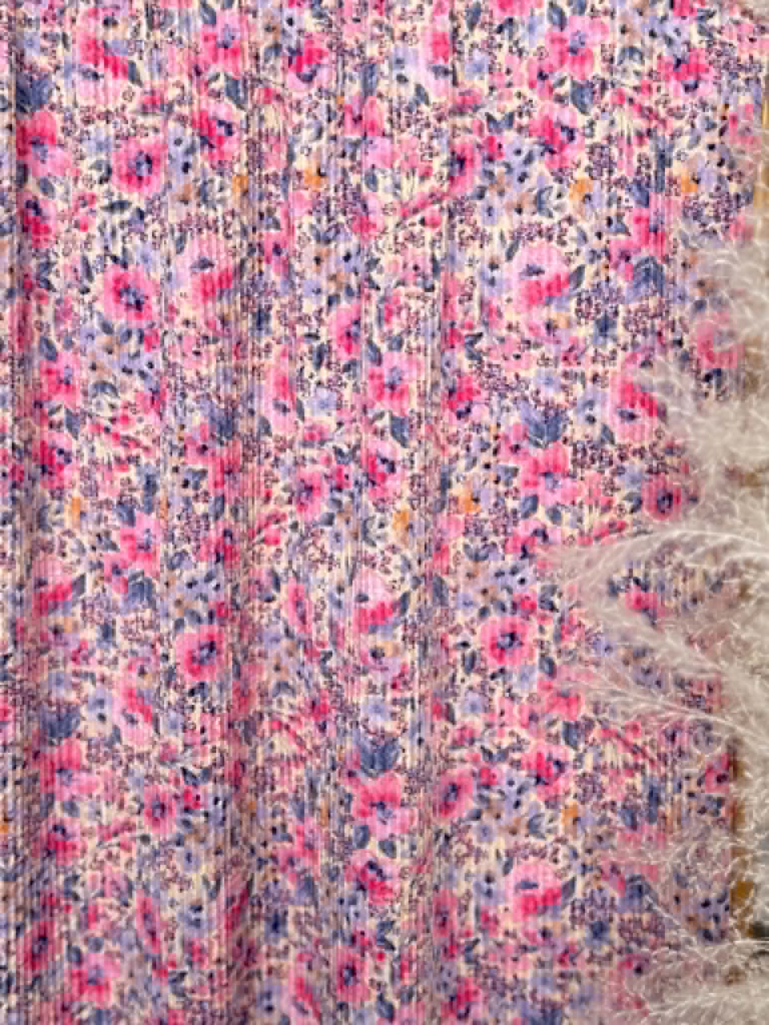 (URBAN RIB) PINK AND LAVENDER FLORAL
