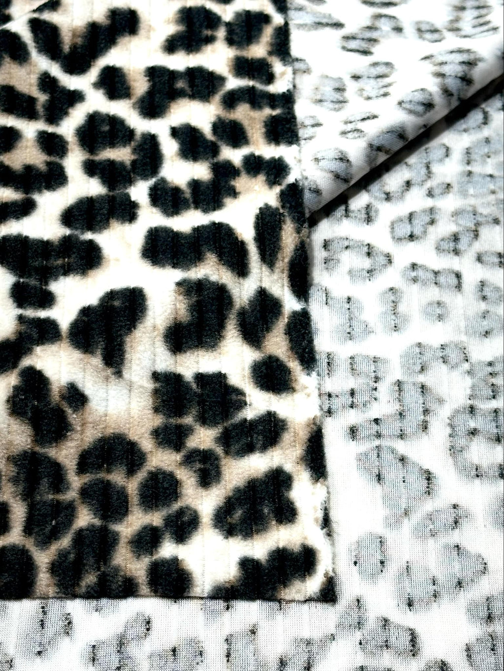 (BRUSHED WIDE RIB) BLACK AND TAN CHEETAH(3)