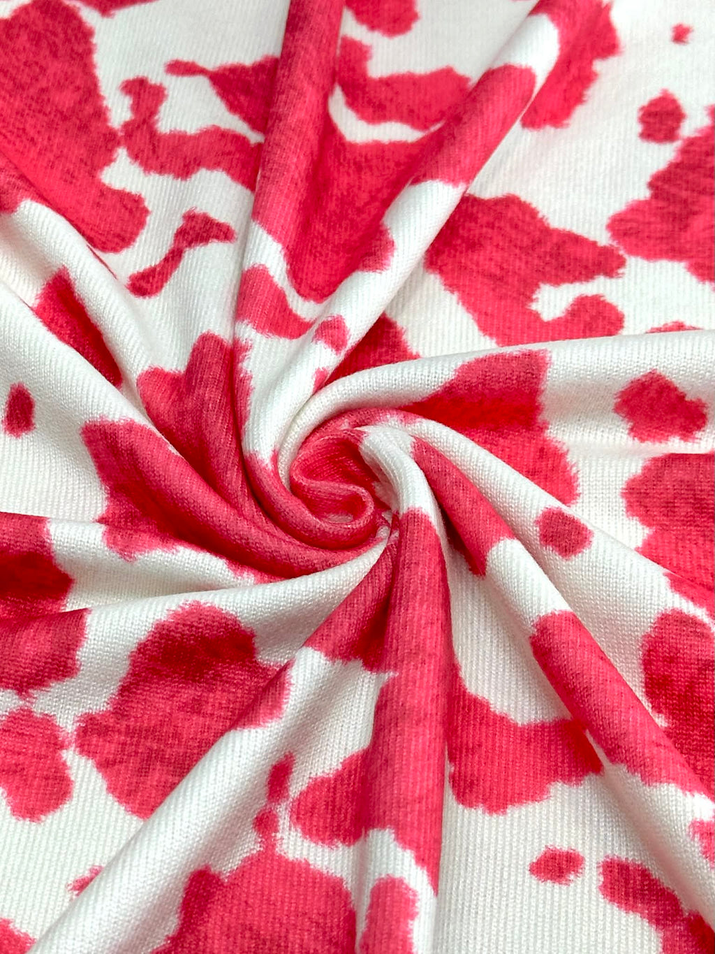 (OAKLEY) HOT PINK COW FUR PRINT ON OFF WHITE