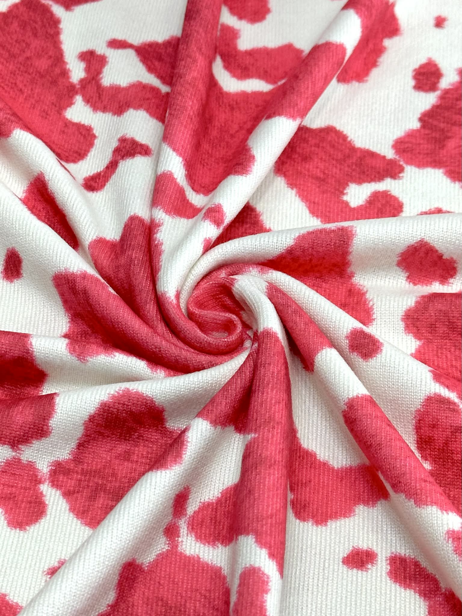 (OAKLEY) HOT PINK COW FUR PRINT ON OFF WHITE