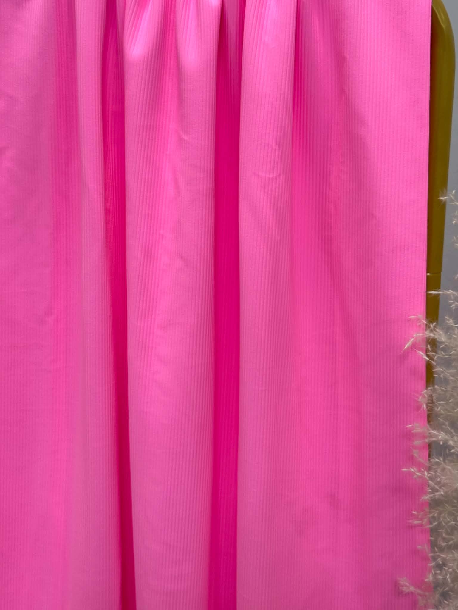 (SWIM RIB) BRIGHT PINK