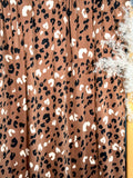 (DBP) VANILLA & BLACK LEOPARD ON BROWN