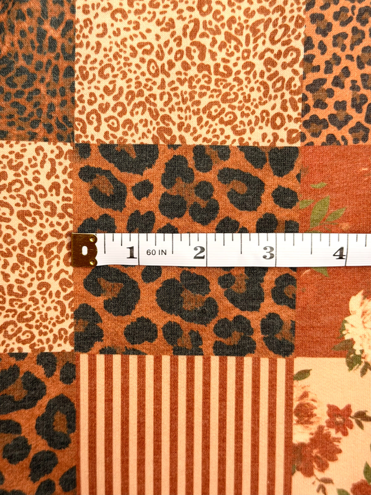 (FRENCH TERRY) WILD RUSTIC REBEL PATTERN