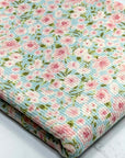 (THERMAL) TINY PINK FLOWERS ON SKY BLUE