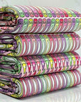 (4X2 YUMMY RIB) MEDIUM CRAYONS ON PINK