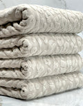 (TOWEL) BONE LEOPARD