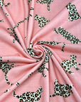 (JERSEY) CHEETAHS ON LIGHT CORAL