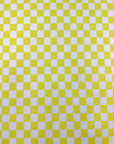 (YUMMY RIB) YELLOW AND OFF WHITE CHECKERED