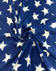 (ITY) WHITE STARS ON NAVY