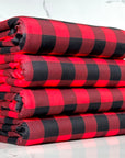 (DBP) RED AND BLACK MEDIUM PLAID