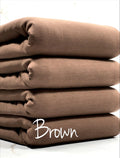(FRENCH TERRY BRUSHED) BROWN