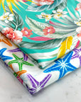 (SWIM) COLORFUL STARFISH ON OFF WHITE(2)