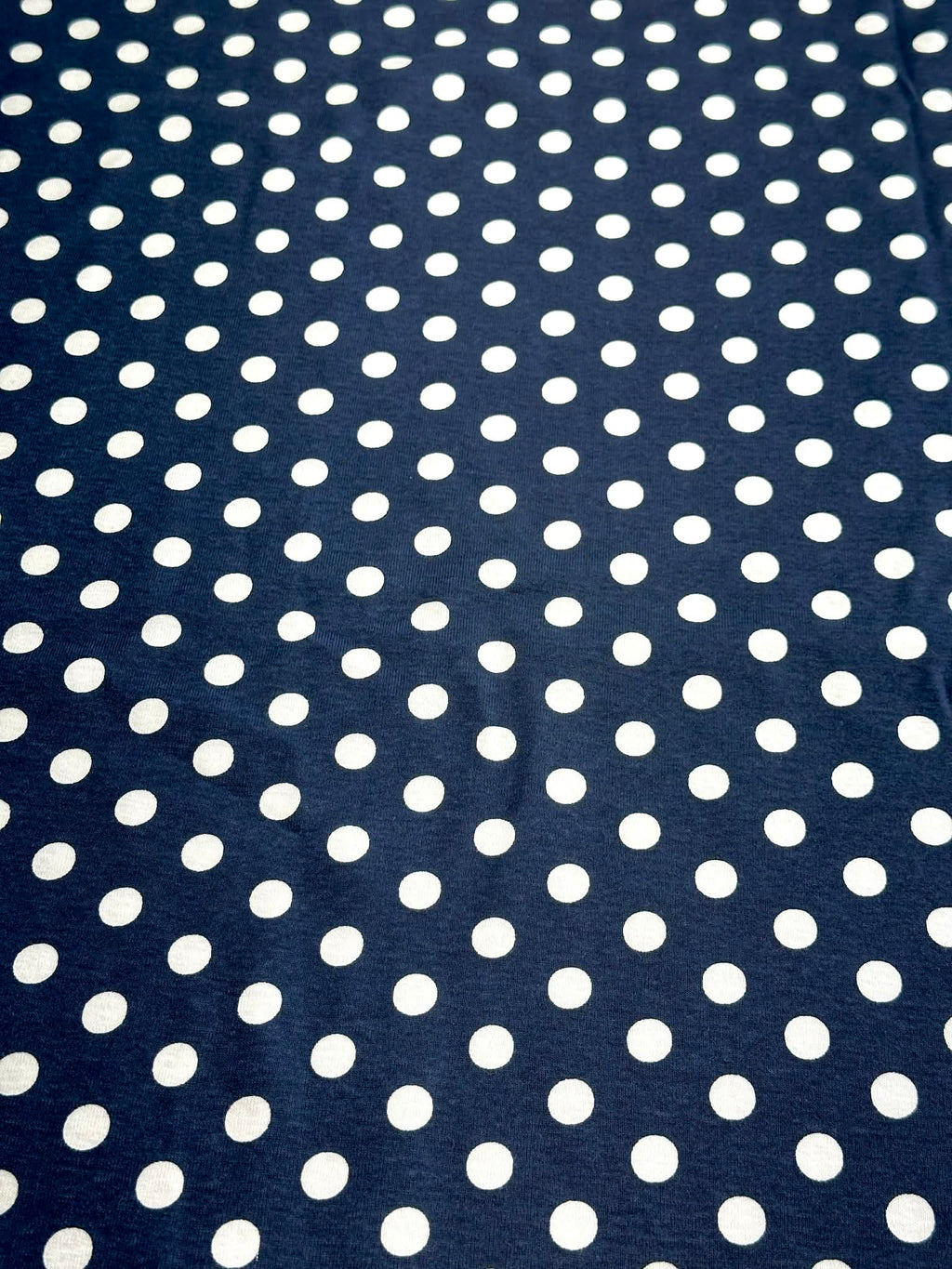 (COTTON SPANDEX) OFF WHITE POLKA DOTS ON NAVY(5)