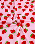 (DBP) STRAWBERRIES ON PINK