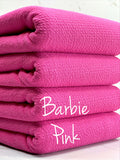 (COMFY DOUBLE KNIT) BARBIE PINK