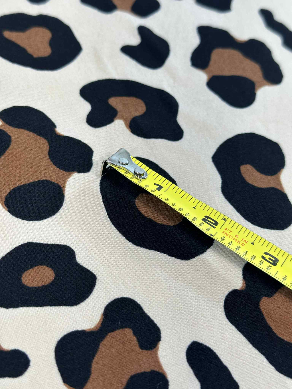 (DBP) CHEETAH PRINT ON CREAM