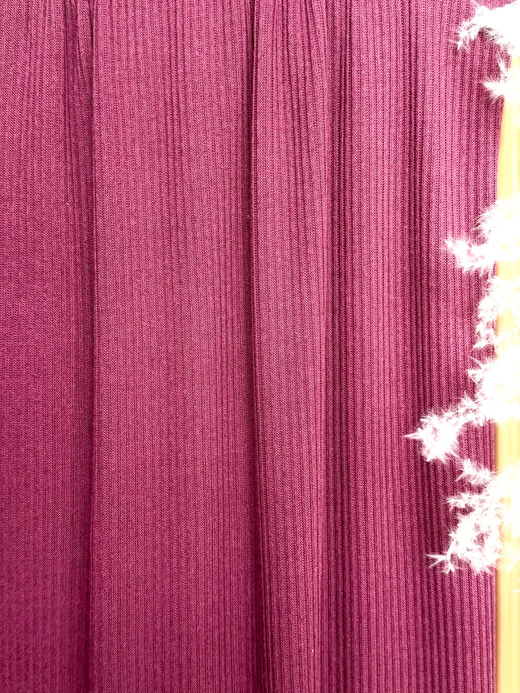 (SWEATER RIB) WINE