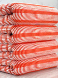 (URBAN RIB) STRIPES ON TANGERINE