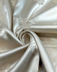 (SATIN) CREAM FLORAL