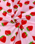 (DBP) STRAWBERRIES ON PINK