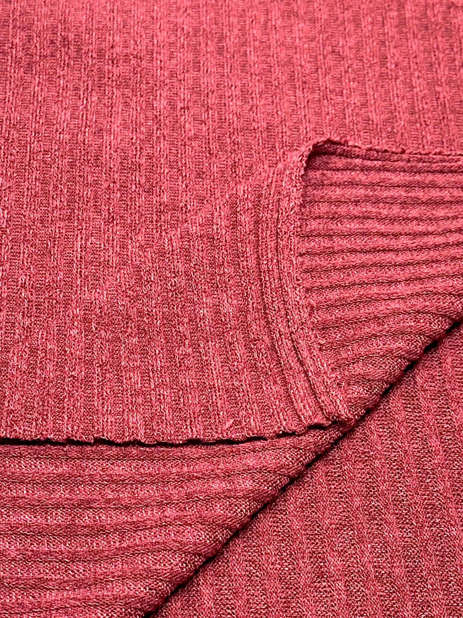 (WIDE SWEATER RIB) BURGUNDY (3)
