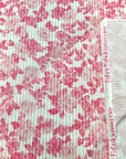 (URBAN RIB) PRETTY PINK FLORAL ON OFF WHITE