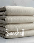 (CASHMERE RIB BRUSHED) SEASHELL